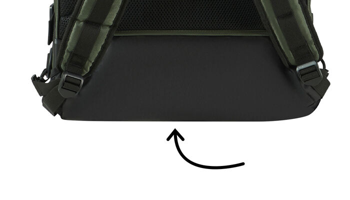 Tasca con cover per ruote