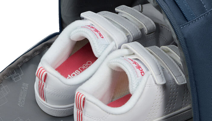 Tasca laterale per le scarpe