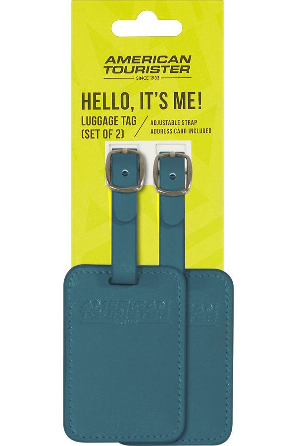 Luggage Tags Porta indirizzi &ndash; Set di 2 pezzi