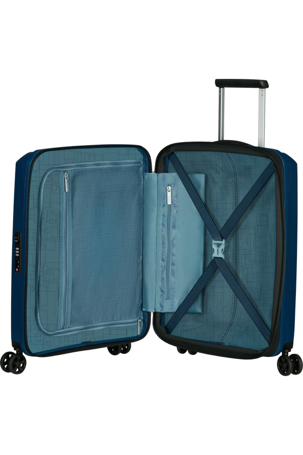 American Tourister Aerostep Spinner 55/20 Exp Tsa 55cm  Navy Blue American Tourister Aerostep Spinner 55/20 Exp Tsa 55cm  Navy Blue