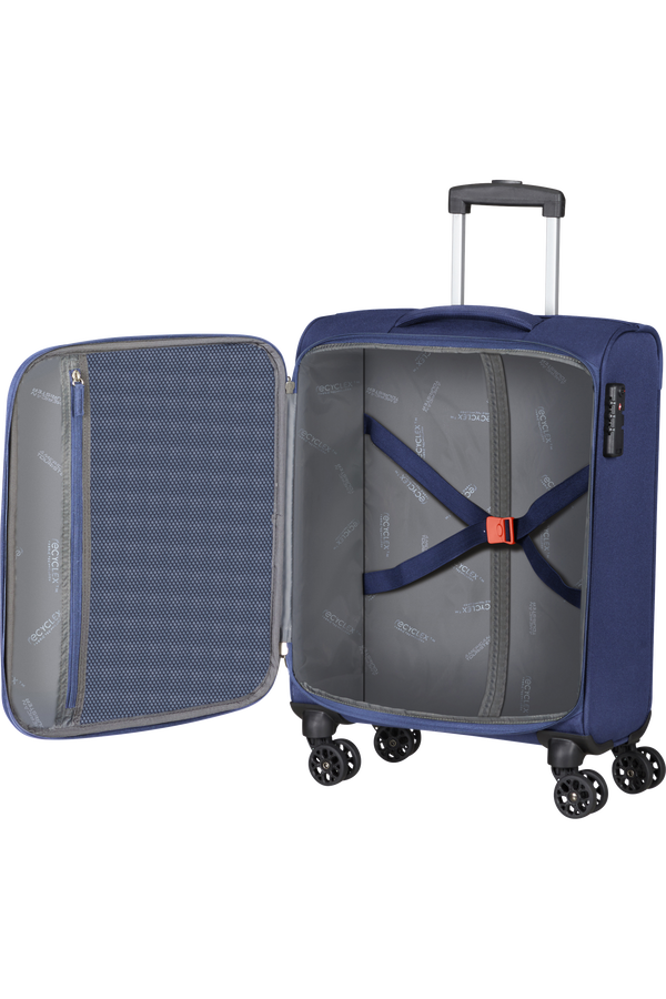 American Tourister Hyperspeed Spinner TSA 55cm  Combat Navy
