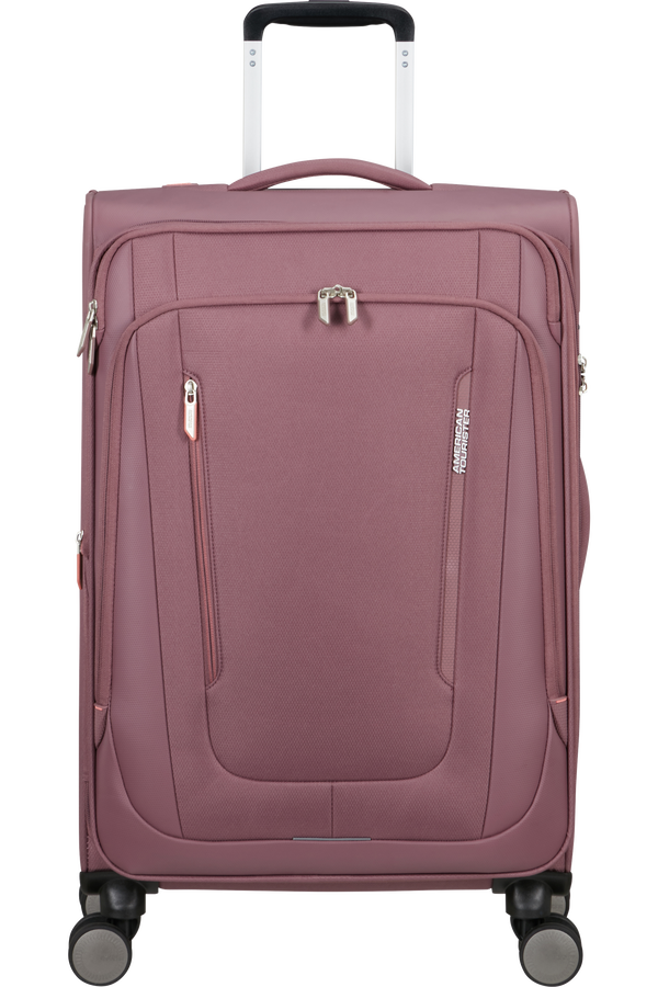 American Tourister Wanderlite Spinner EXP TSA M  Galactic Mauve
