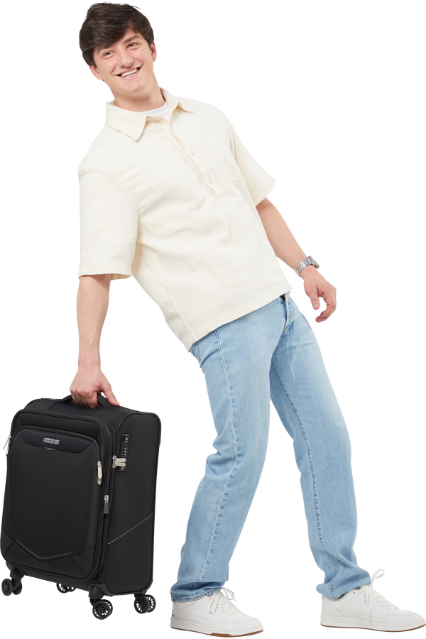 American Tourister SummerRide Spinner S EXP TSA 55cm Nero