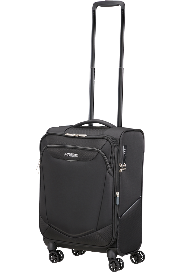 American Tourister SummerRide Spinner Expandable TSA 55cm L35  Nero American Tourister SummerRide Spinner Expandable TSA 55cm L35  Nero