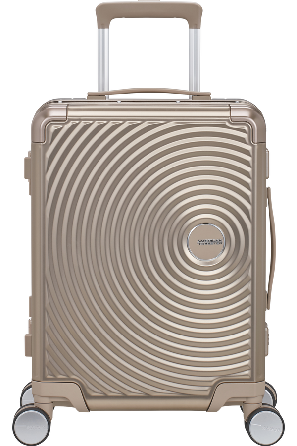 American Tourister Soundbox Alu Spinner TSA 55cm  Bronzo