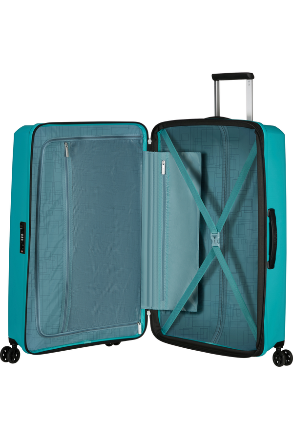American Tourister Aerostep Spinner 77/28 Exp Tsa 77cm  Turquoise Tonic