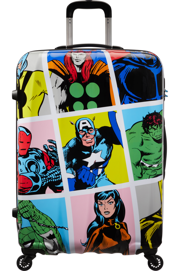 American Tourister Marvel Legends Spinner Alfatwist 75cm  Marvel Pop Art