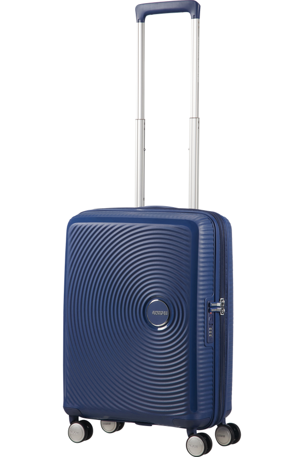 American Tourister Soundbox Spinner espandibile 55cm Midnight Navy