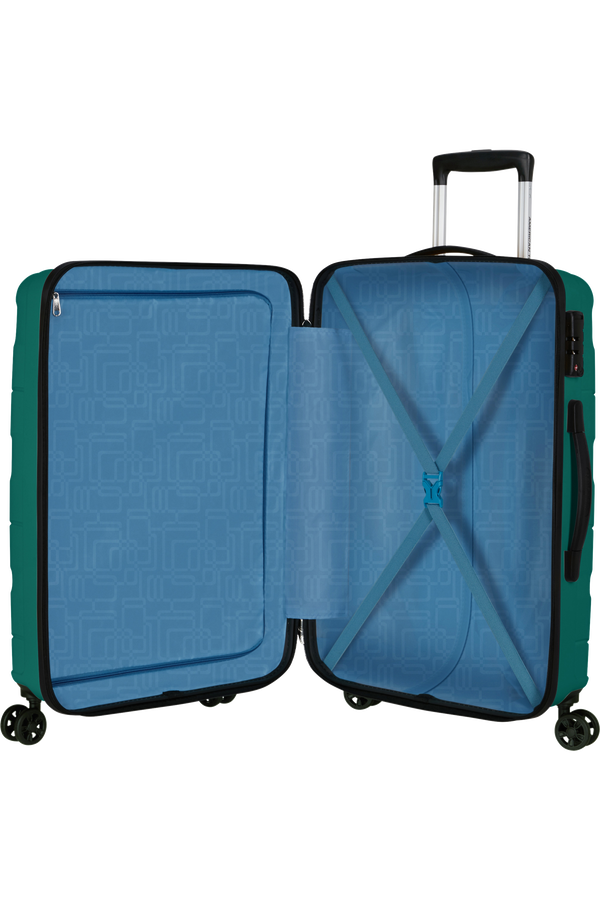 Jetdriver 3.0 67cm Trolley (4 ruote) | American Tourister Jetdriver 3.0 Spinner 67/24 TSA 67cm  Sporty Teal