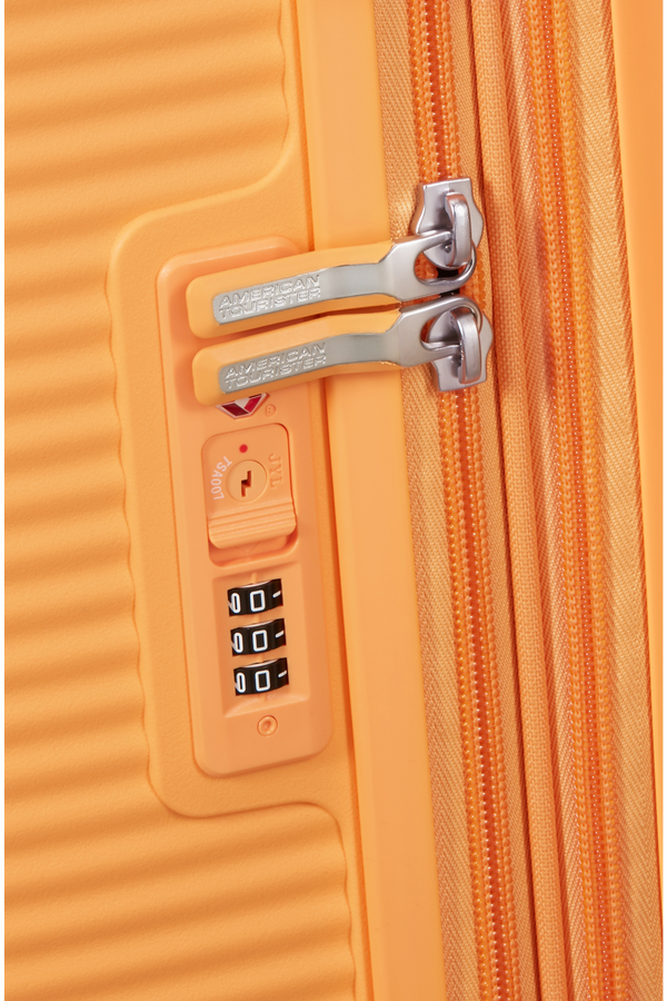 American Tourister SoundBox Spinner TSA Expandable 55cm  Papaya Pop