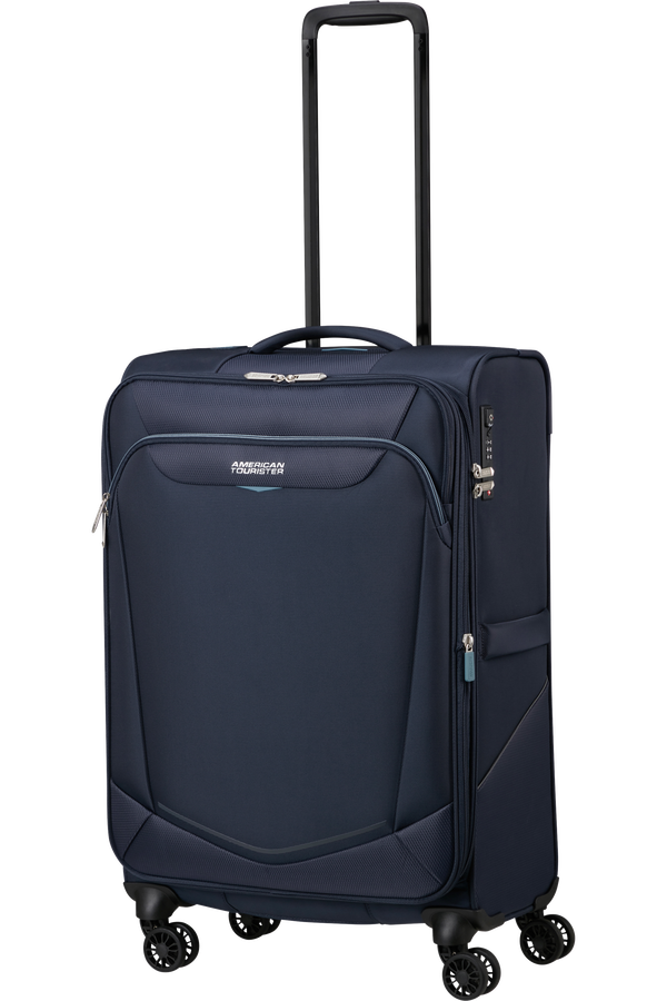 American Tourister SummerRide Spinner M EXP TSA 69cm Navy American Tourister SummerRide Spinner M EXP TSA 69cm Navy