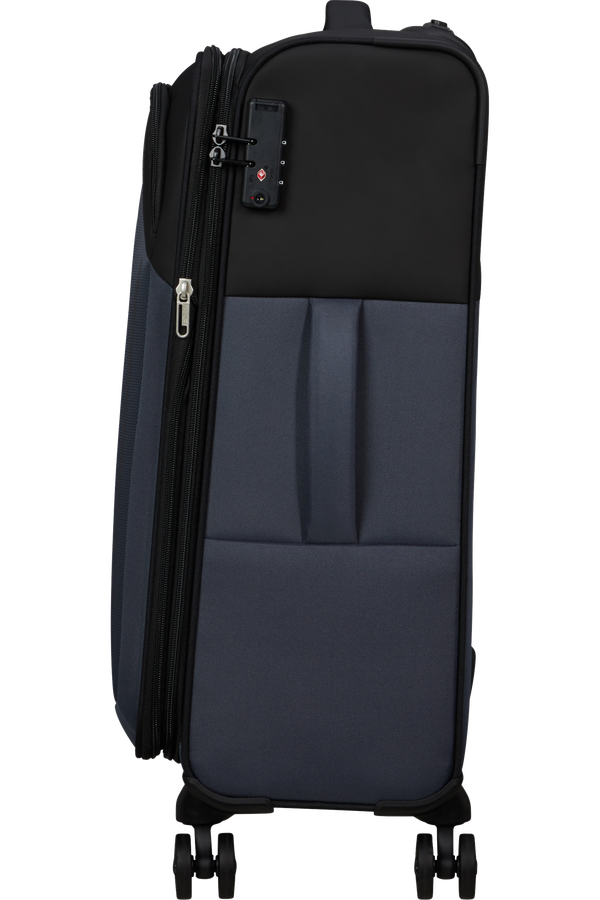 American Tourister Daring Dash Spinner Expandable TSA M  Black/Grey American Tourister Daring Dash Spinner Expandable TSA M  Black/Grey