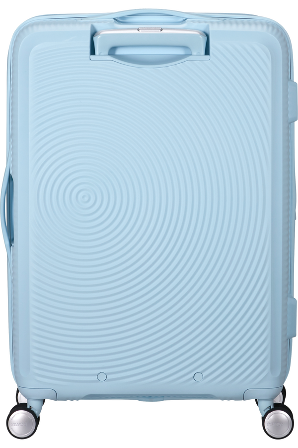 American Tourister SoundBox Spinner TSA Expandable 67cm  Pastel Blue American Tourister SoundBox Spinner TSA Expandable 67cm  Pastel Blue