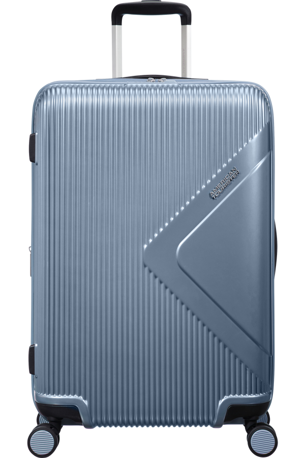 American Tourister Modern Dream Spinner Expandable TSA 69cm  Grey Blue