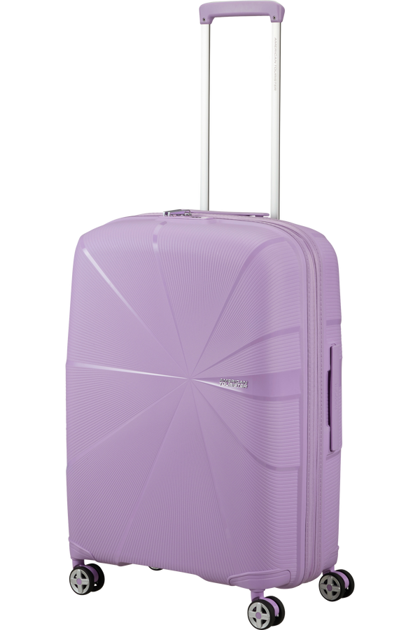 American Tourister Starvibe Spinner Expandable TSA 67cm Digital Lavender American Tourister Starvibe Spinner Expandable TSA 67cm Digital Lavender
