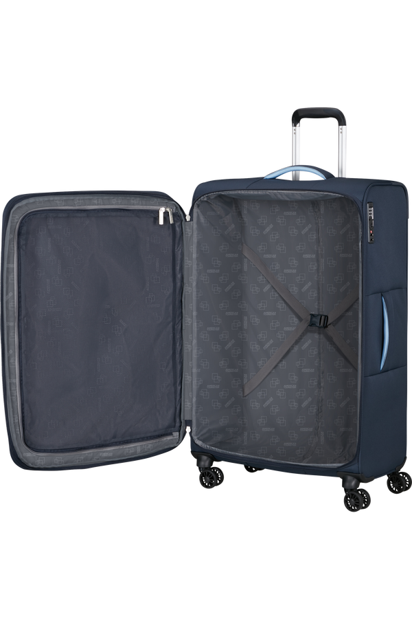 American Tourister Cloudrider Spinner EXP TSA L  Sky Navy