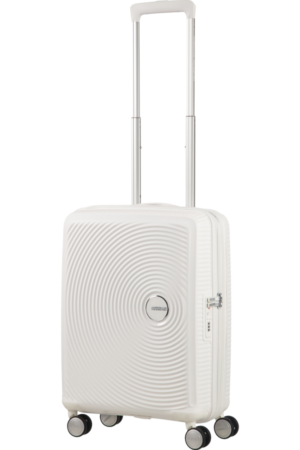 American Tourister Soundbox Spinner espandibile 55cm Pure White American Tourister Soundbox Spinner espandibile 55cm Pure White