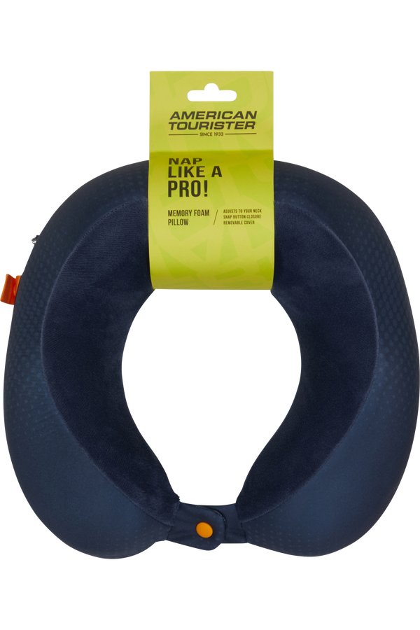 American Tourister American Tourist. Ta Travel Pillow Memoryfoam  Navy/Orange