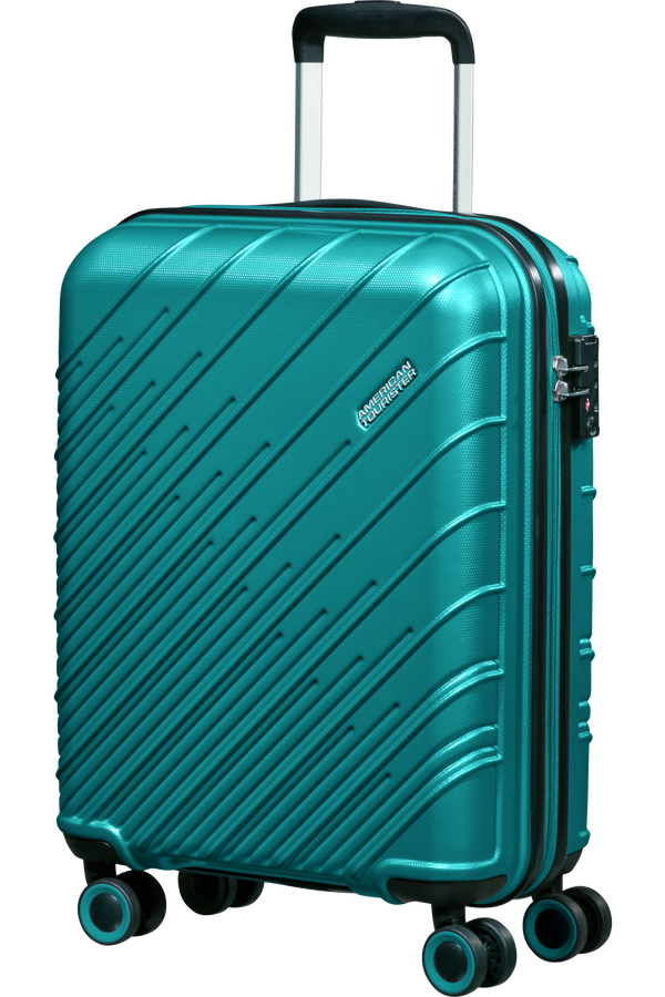 American Tourister Speedstar Spinner 55/20 Tsa  Deep Turquoise