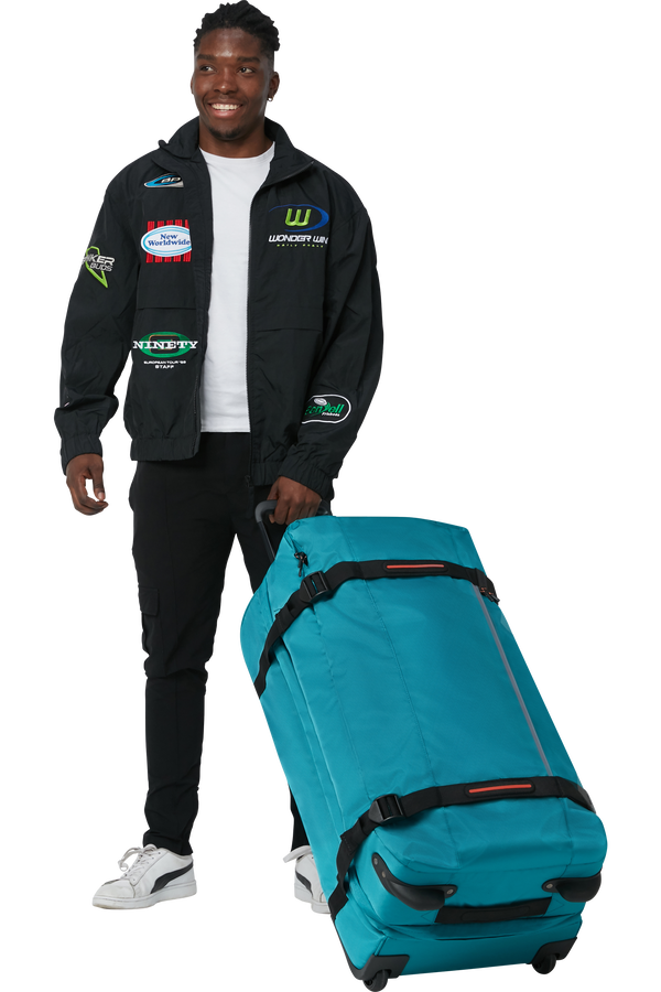 American Tourister Urban Track Duffle With Wheels L  Verdigris