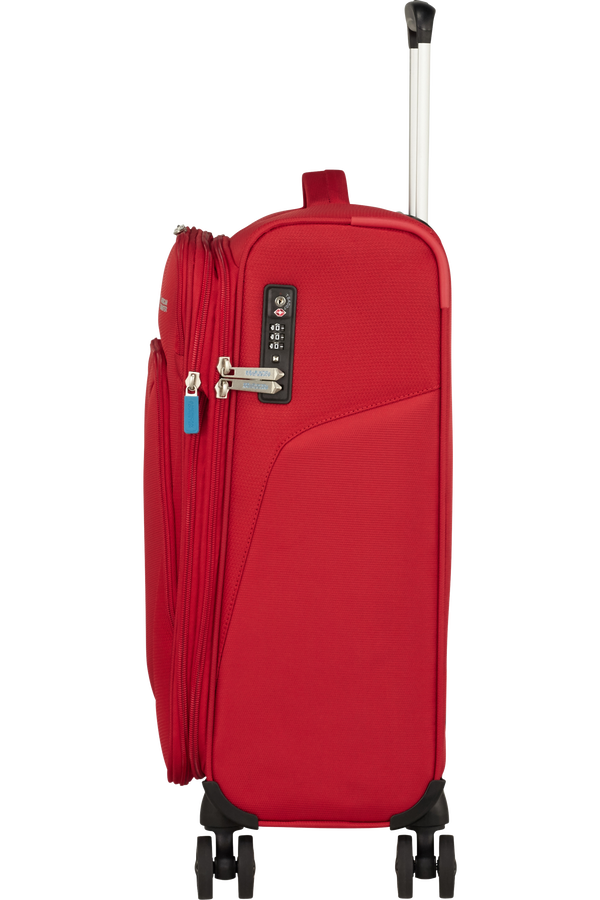 American Tourister Summerfunk Spinner Exp TSA 55cm  Rosso
