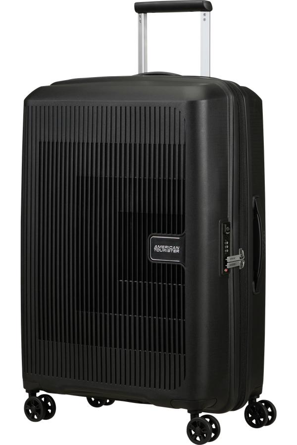 American Tourister Aerostep Spinner 67/24 Exp Tsa 67cm  Nero American Tourister Aerostep Spinner 67/24 Exp Tsa 67cm  Nero