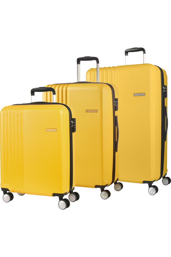 American Tourister Beachrider 3 Pc Set A  Giallo
