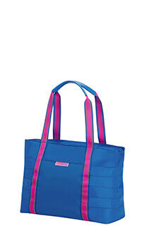 American Tourister Uptown Vibes Tote bag  14.1inch Blue/Pink