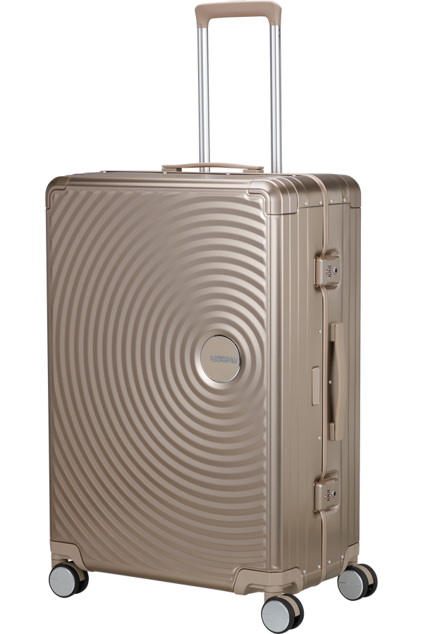 American Tourister Soundbox Alu Spinner TSA 77cm  Bronzo