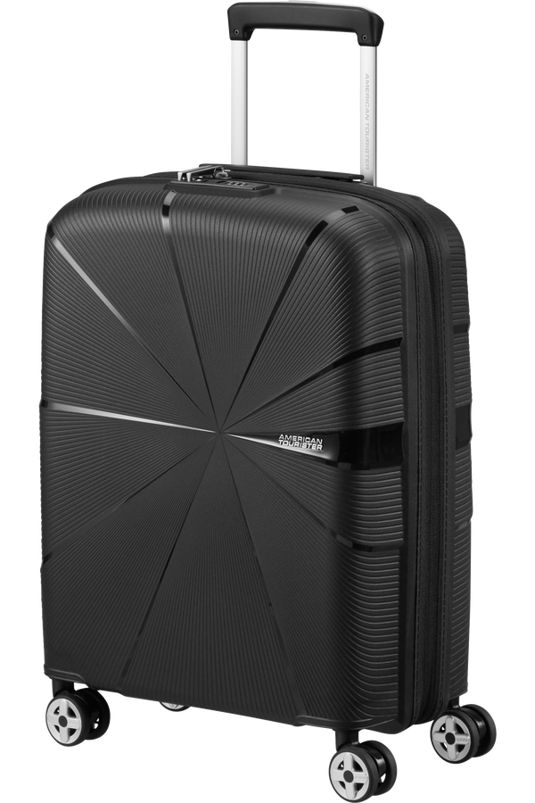 American Tourister Starvibe Spinner Expandable TSA 55cm Nero