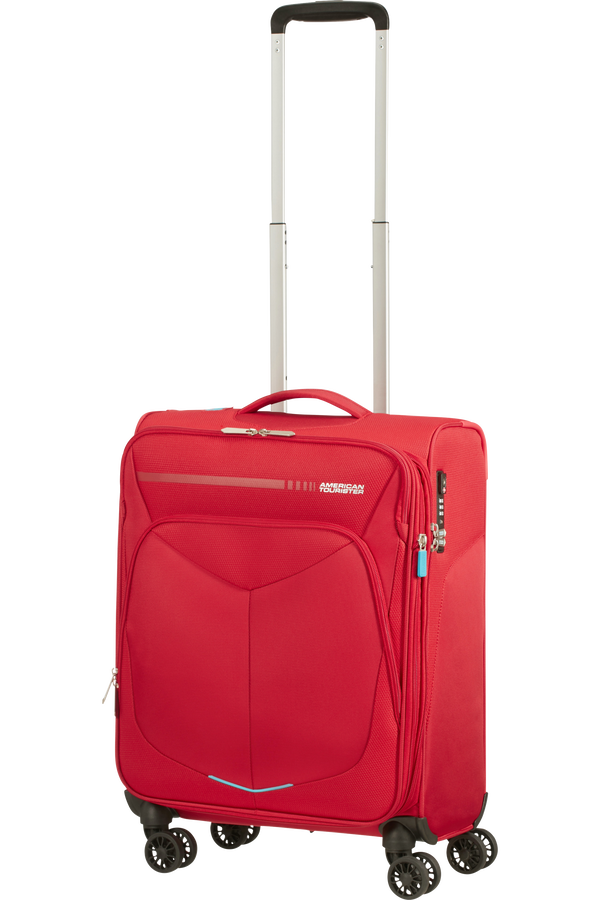 American Tourister Summerfunk Spinner Exp TSA 55cm  Rosso