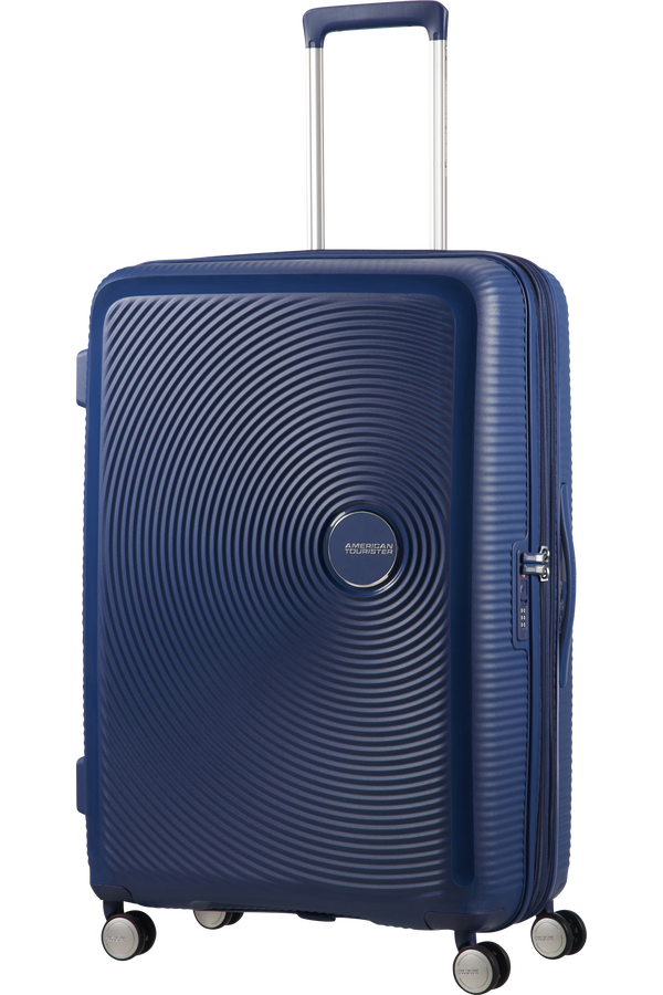 American Tourister Soundbox Spinner espandibile 77cm Midnight Navy