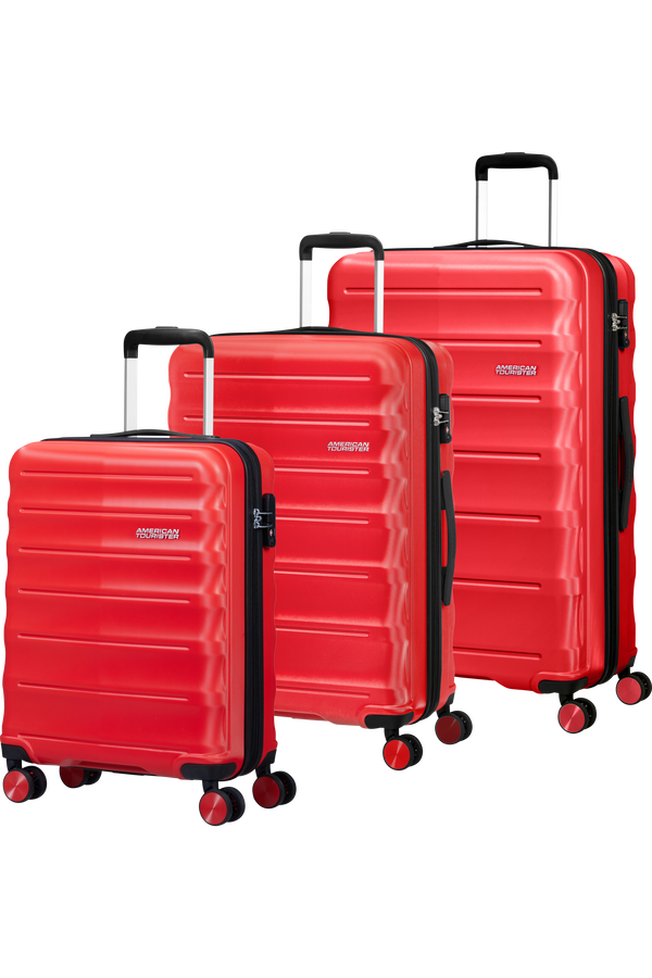 American Tourister Speedlink 3 PC Set A  Rosso
