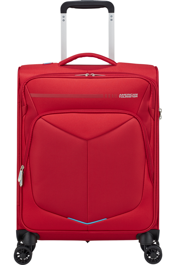American Tourister Summerfunk Spinner Strict TSA 55cm  Rosso