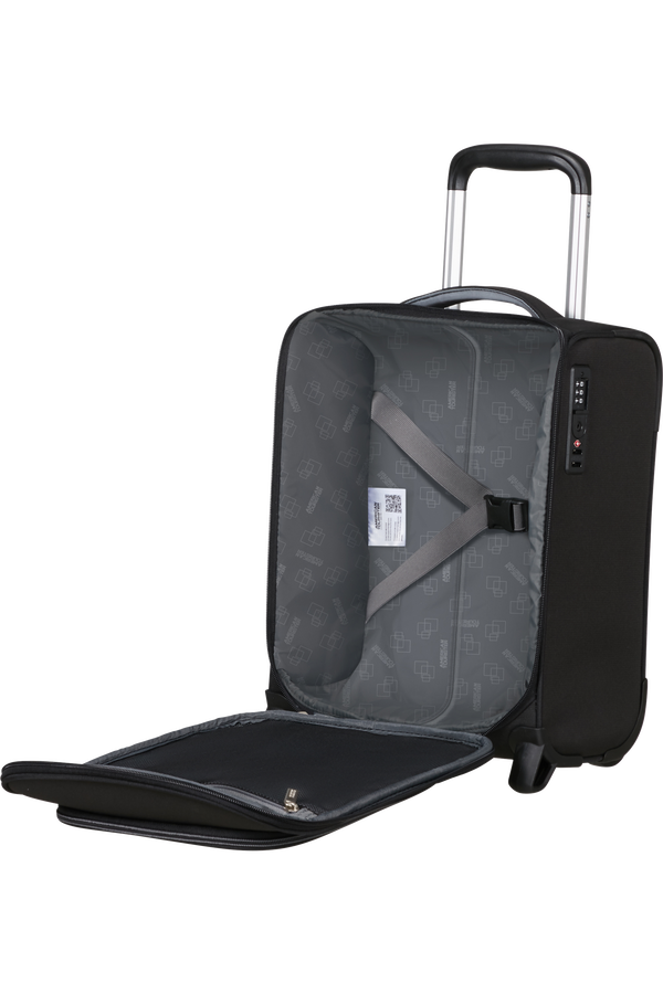 Cloudrider S/M Valigia (2 ruote) | American Tourister Cloudrider Upright Underseater Tsa  Jet Black