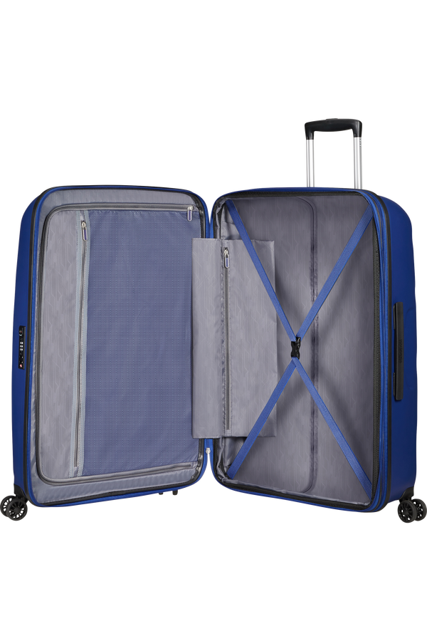 American Tourister Bon Air Dlx Spinner TSA Expandable 75cm  Midnight Navy