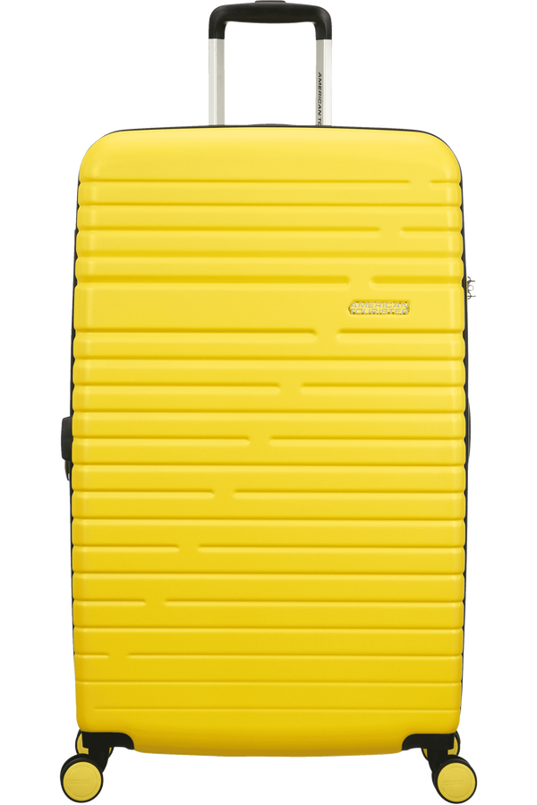 American Tourister Aero Racer Spinner Expandable 79cm  Lemon Yellow
