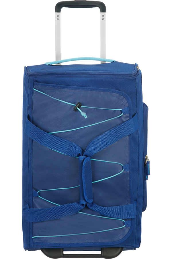 American Tourister Road Quest Duffle with Wheels 55/20  Deep Water Blue