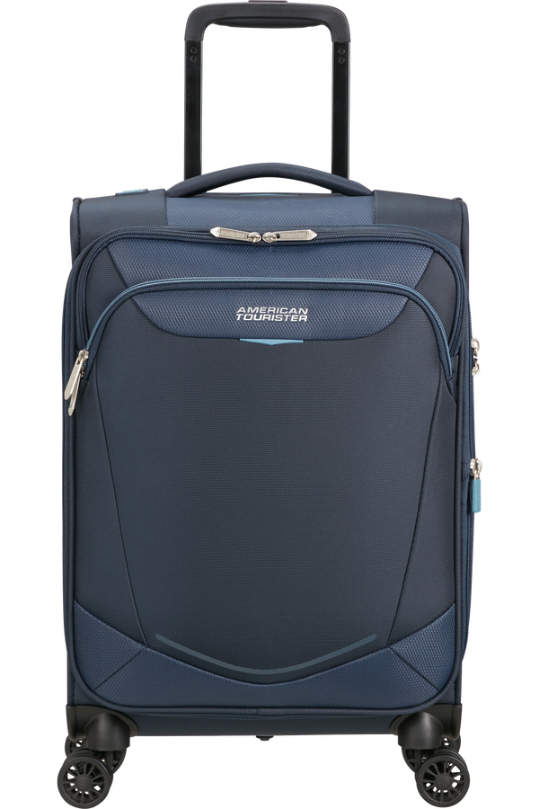 American Tourister SummerRide Spinner Expandable TSA 55cm L35  Navy