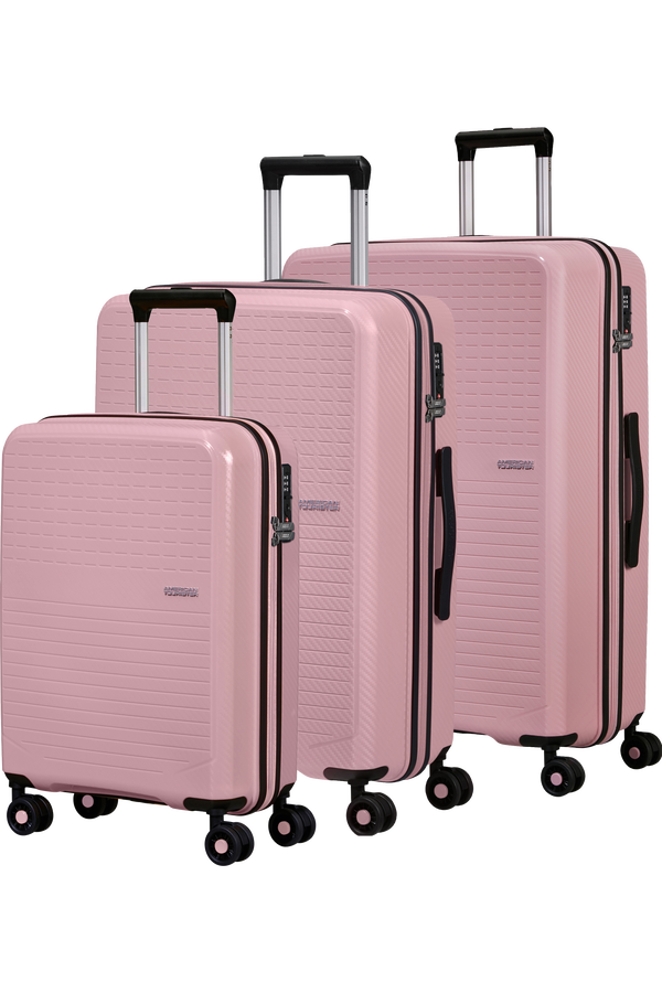 American Tourister Summer Hit Luggage set - 3 Pieces Blossom Pink