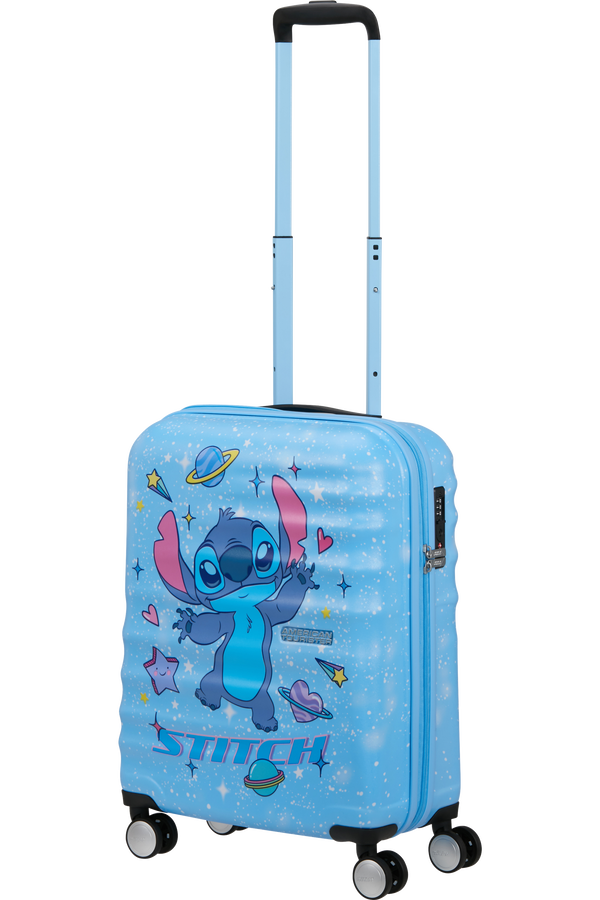 Disney Wavebreaker 55cm Bagagli a mano | American Tourister Disney Wavebreaker Spinner TSA Disney Fl 55cm  Stitch Universe