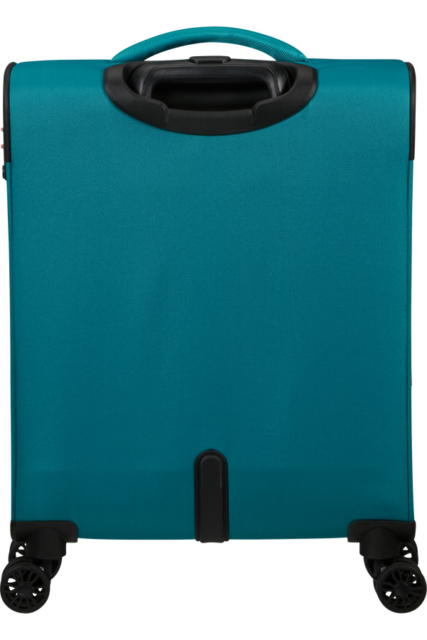 American Tourister Pulsonic Spinner Expandable 55cm  Stone Teal American Tourister Pulsonic Spinner Expandable 55cm  Stone Teal