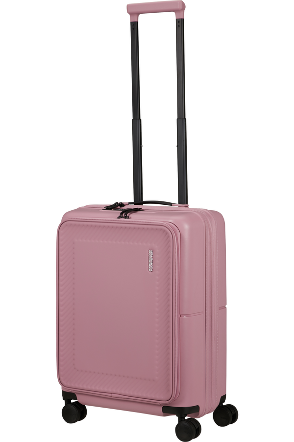 American Tourister DashPop Spinner Expandable Frontloader 55cm  Lilas Pink American Tourister DashPop Spinner Expandable Frontloader 55cm  Lilas Pink