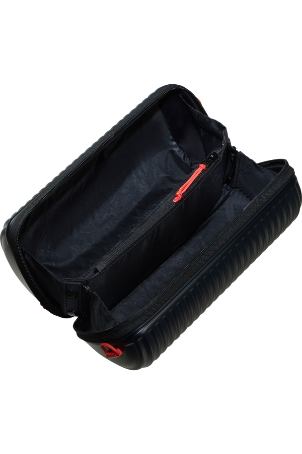 American Tourister Rollio Cross Body  Black/Red