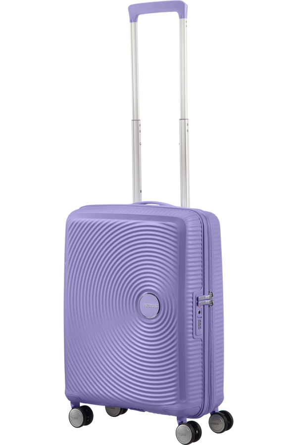 American Tourister Soundbox Spinner Expandable 55cm  Lavender American Tourister Soundbox Spinner Expandable 55cm  Lavender