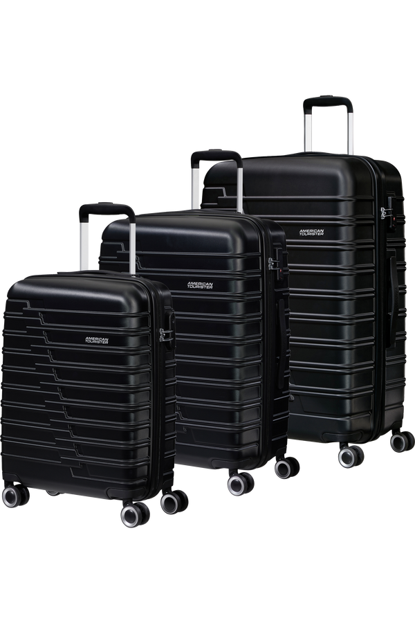 American Tourister Activair 3 PC Set A  Universe Black