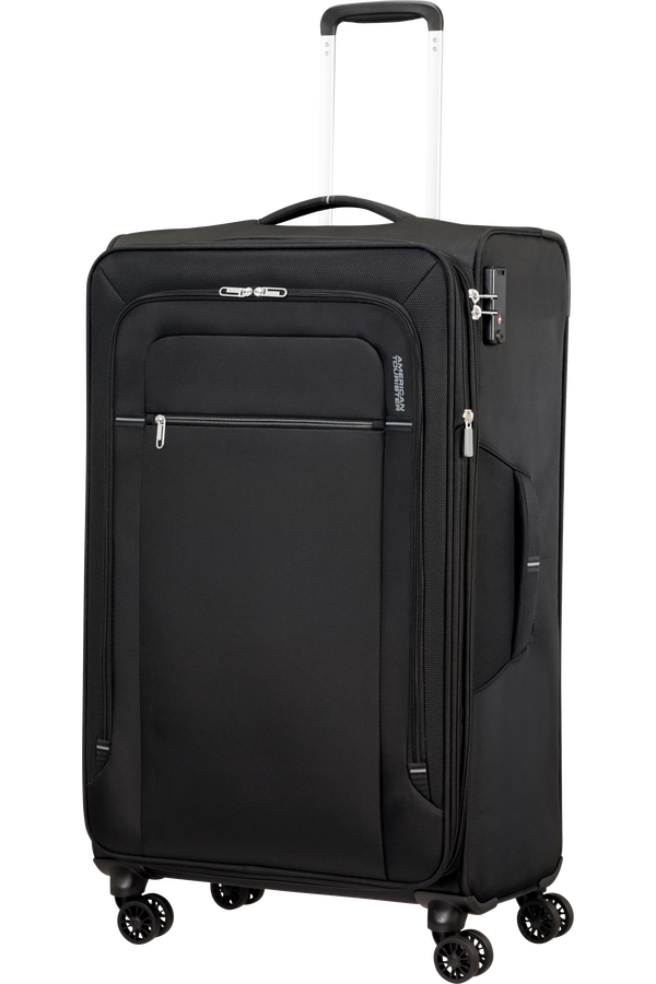 American Tourister Crosstrack Spinner Expandable 79cm  Black/Grey American Tourister Crosstrack Spinner Expandable 79cm  Black/Grey