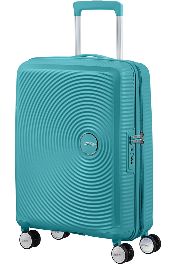 American Tourister Soundbox Spinner Expandable 55cm  Turquoise Tonic American Tourister Soundbox Spinner Expandable 55cm  Turquoise Tonic