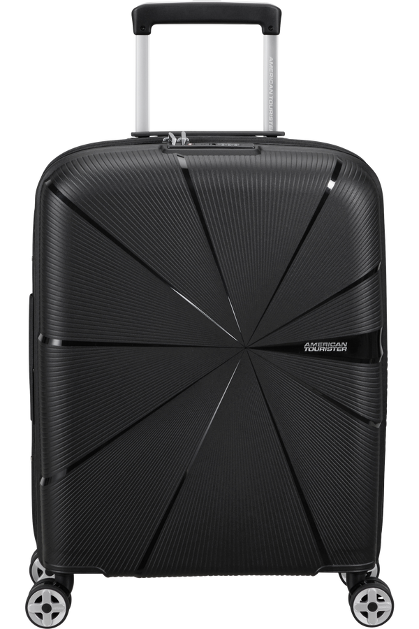 American Tourister Starvibe Spinner Expandable TSA 55cm Nero