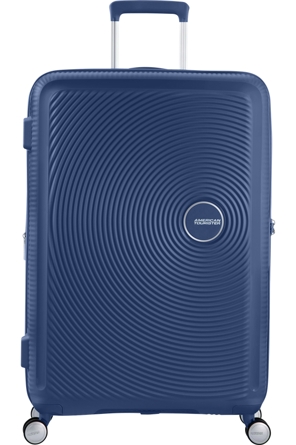 American Tourister Soundbox Spinner espandibile 77cm Midnight Navy